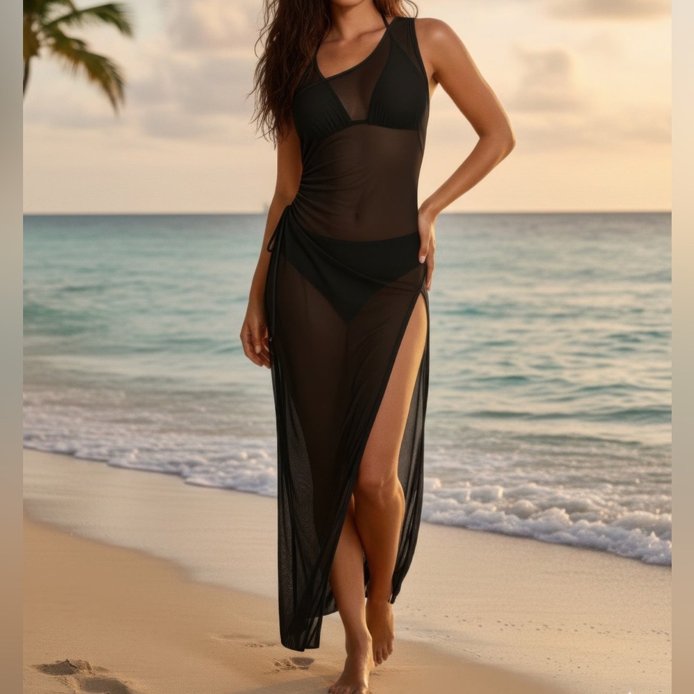 Mesh 3 Piece Bikini Set